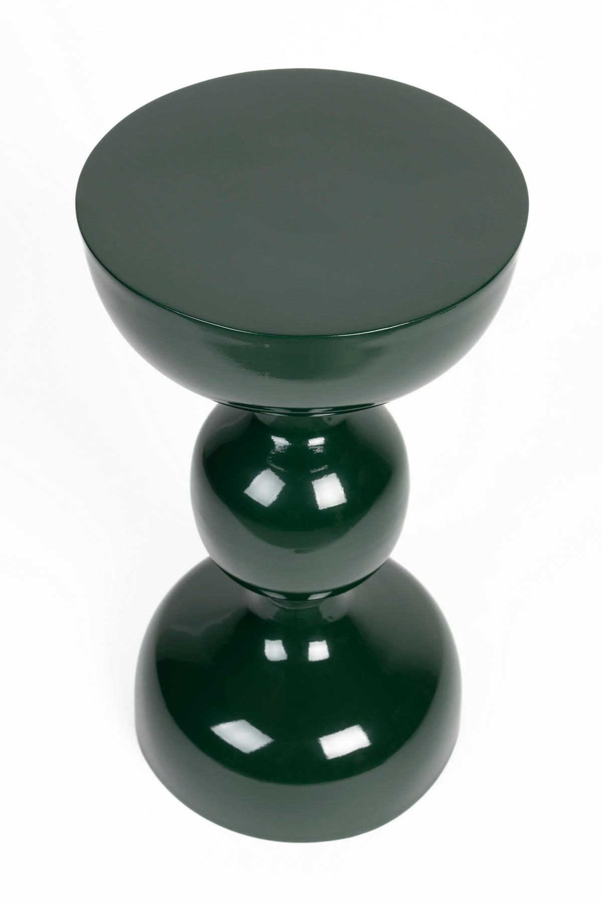 BEISTELLTISCH Lars - Grün - 31/31/59 cm - Grün, Metall (31/31/59cm)
