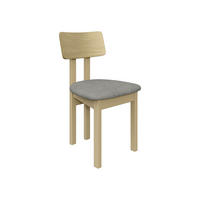 ESSZIMMERSTUHL Divo II - Hellgrau/Sonoma Eiche, Holz/Textil (47/85/48cm) - MIRJAN24