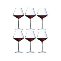 ROTWEINGLAS Rotweingläser Reveal Up 550 ml - 6 Stücke - Transparent, Glas (0.55L)