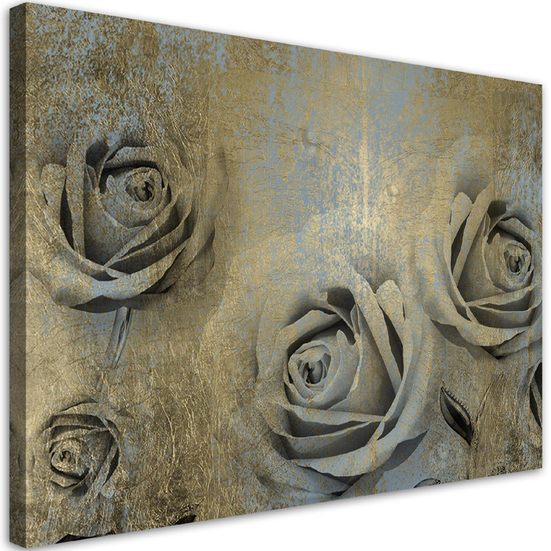 Feeby Wandbild Gold 60x40 cm