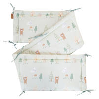 NESTCHEN Woodland Buddies grün - Grün, Textil (170/3cm) - Roba