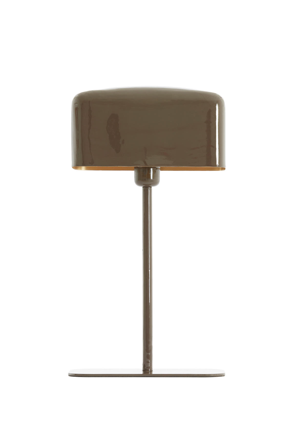 TISCHLAMPE Elenie Braun 25/13/48 cm - Braun, Metall (25/13/48cm) - Light & Living