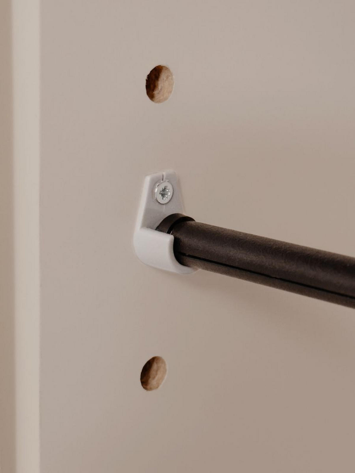 SCHUHSCHRANK samtfarben 50 cm, Schuhkommode aufklappbar mit 6 Fächern - Beige/Schwarz, Holzwerkstoff/Kunststoff (50/110/34cm) - Furn.Design