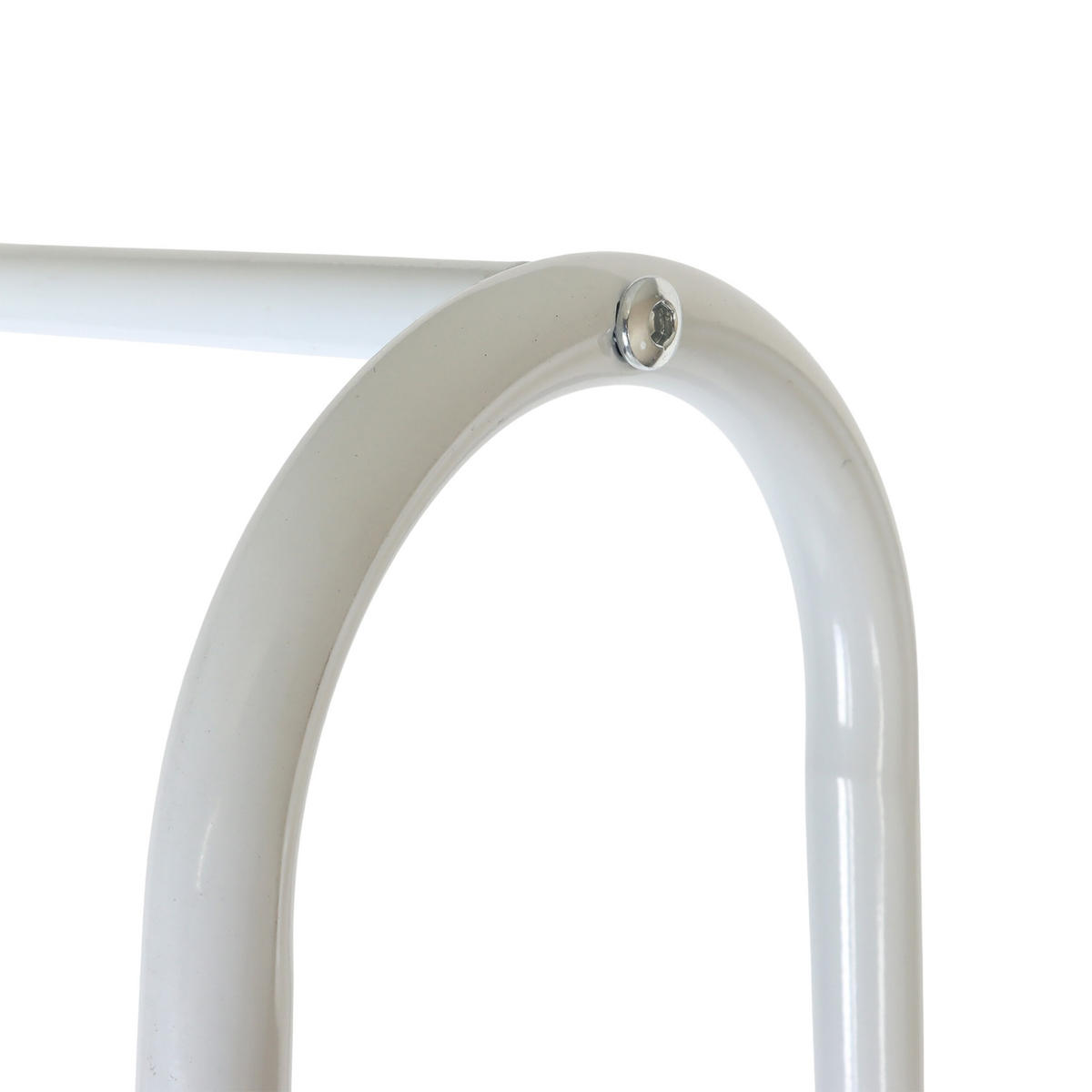 KLEIDERSTÄNDER - Weiß, Metall (60/151/34.5cm) - Relaxdays