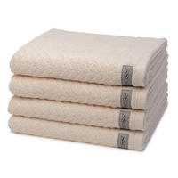 HANDTUCH Smart 4er-Set - Naturfarben, Textil (50/100cm) - Ross