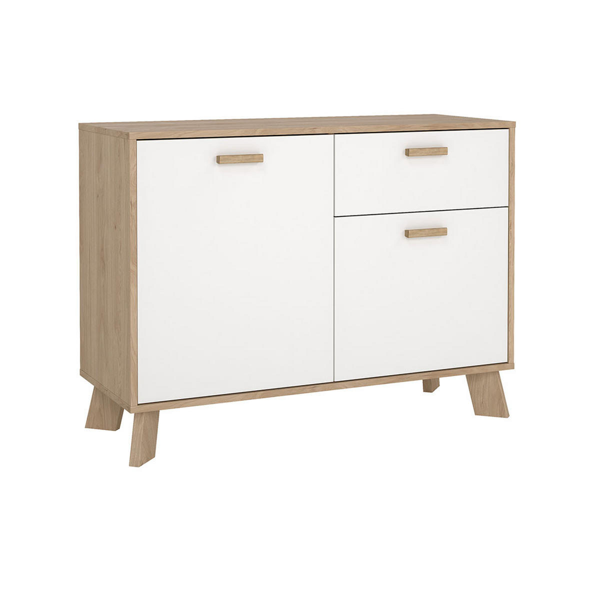 SIDEBOARD, Ikast, Eiche, Holzwerkstoff, 99 x 40 x 73 cm - Eichefarben, Holzwerkstoff (99/73/40cm) - ebuy24