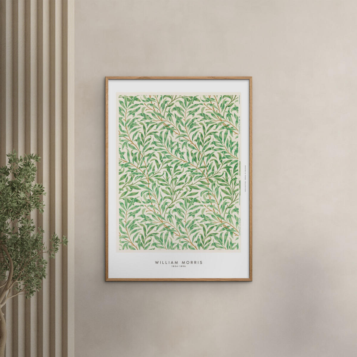 POSTER William Morris - Green Leaves - Grün, Papier (70/100/0.1cm) - Poster&Frame