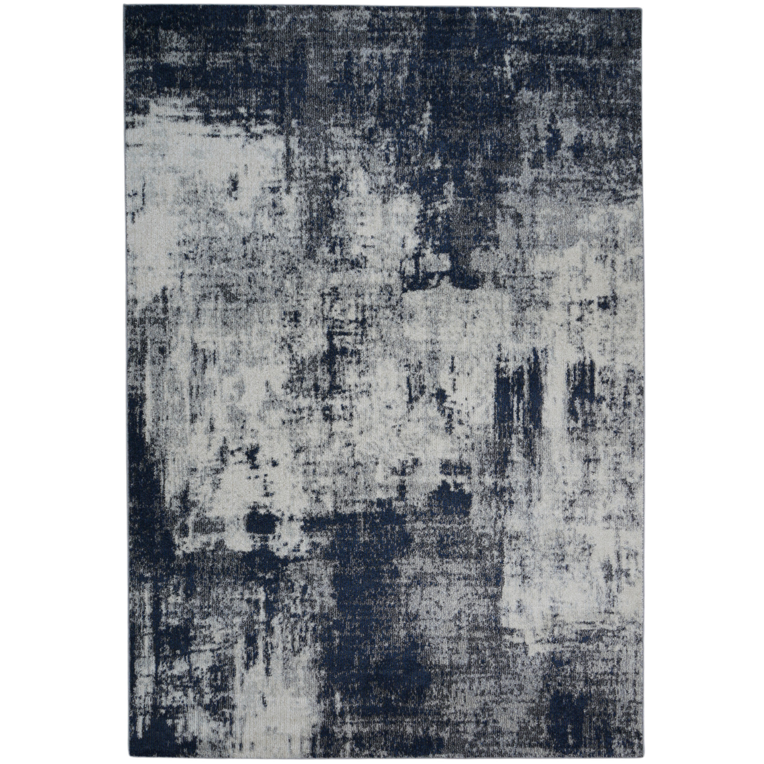 VINTAGE-TEPPICH MILANO 80/150 cm Taupe - Dunkelblau, Naturmaterialien/Textil (80/150cm) - Consilio Concept