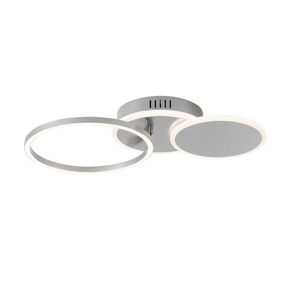 LED DECKENLEUCHTE SEVENT Silber - Silberfarben, Metall (50/33.4/8.2cm)