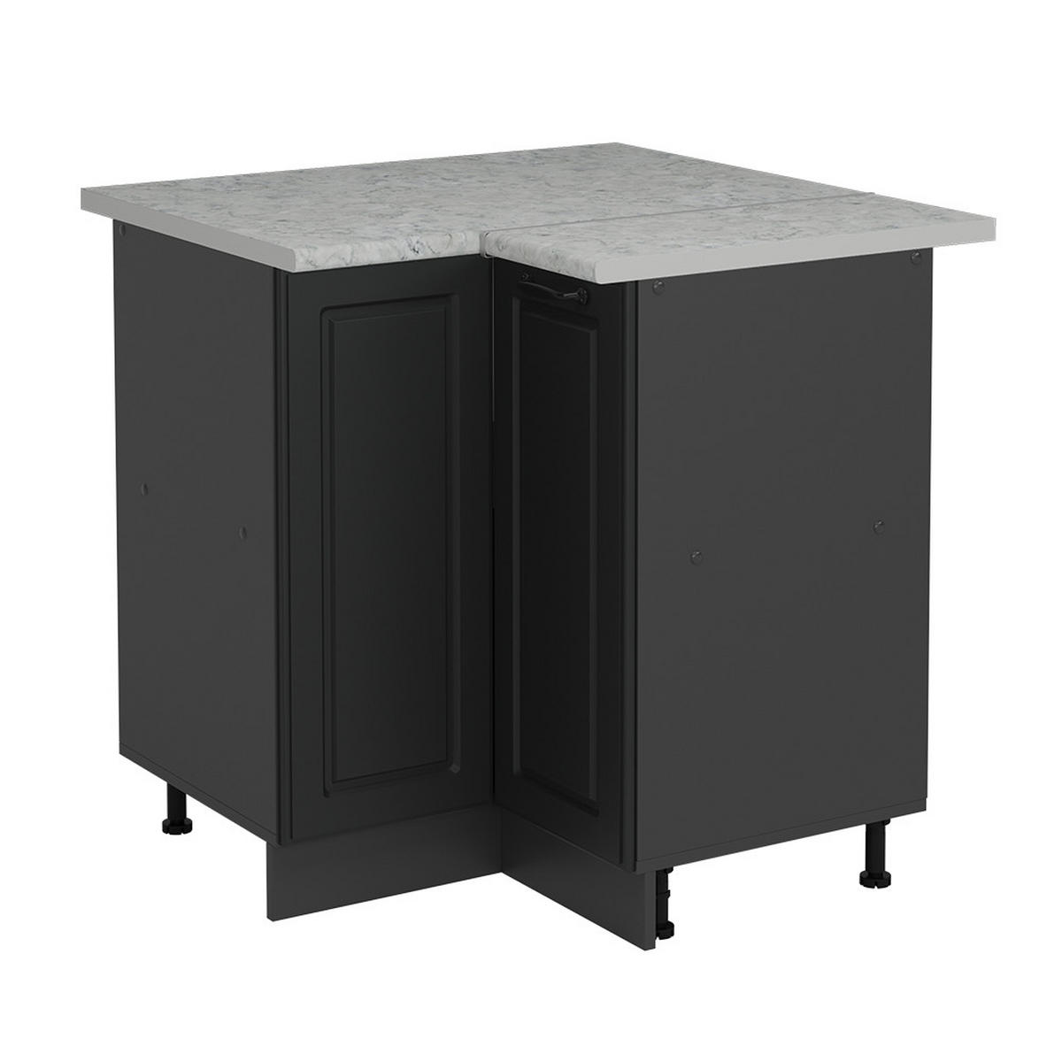 Anthrazit, Holzwerkstoff (75.6/81.6/60cm) - Vicco