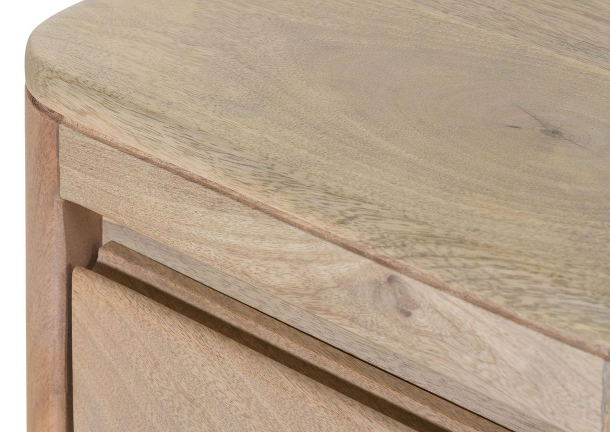 BEISTELLTISCH Mango 30x30x60 weiß lackiert TORONTO #312 - Weiß, Holz (30/30/60cm) - Massivmoebel24