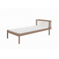 KINDERBETT 90x180 cm in Milchschokolade - Hellbraun, Holz (90/180cm) - Kids Collective