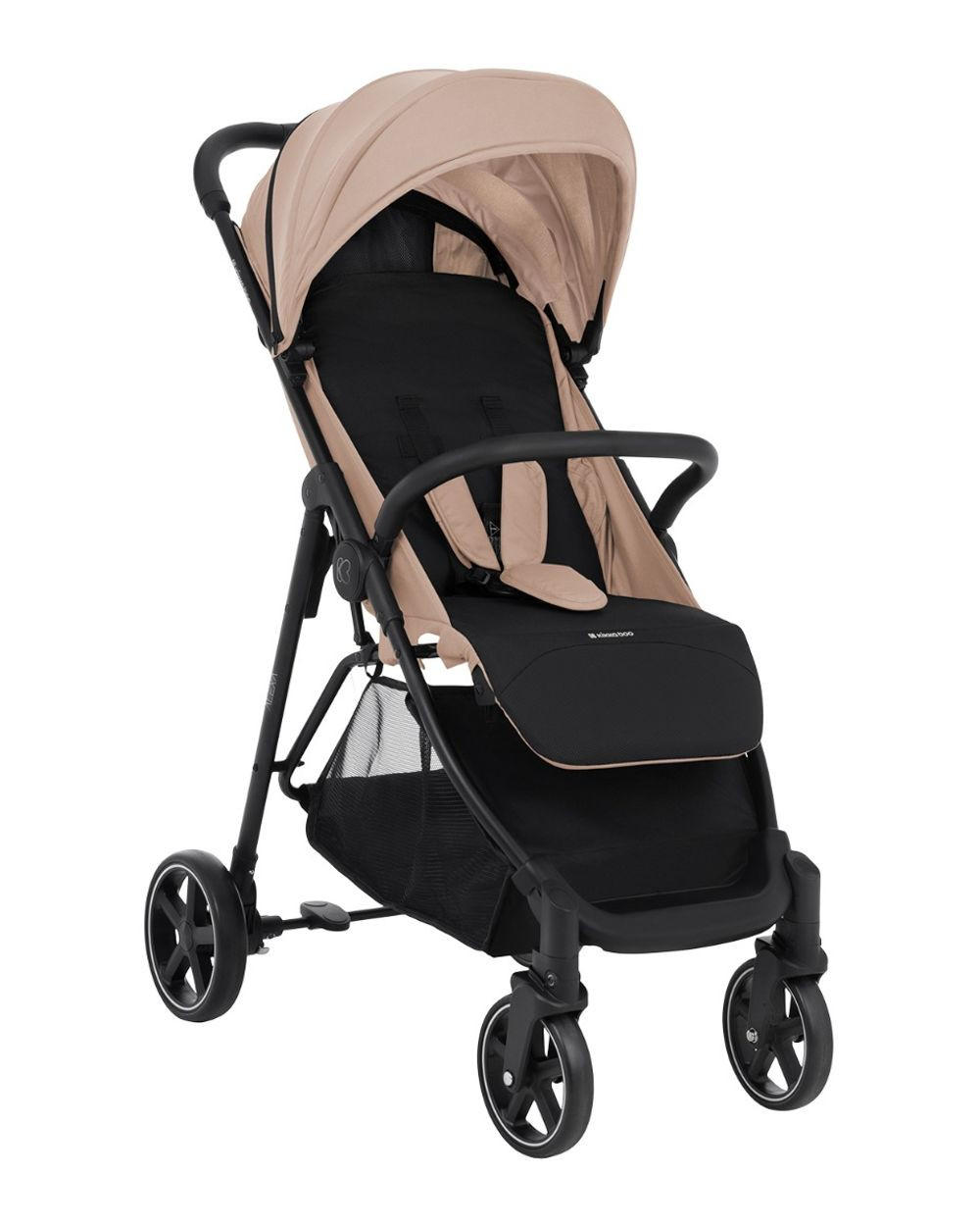 BUGGY Alexa 22 kg rosa faltbar, Rückenlehne verstellbar, Gurt - Rosa, Metall (72/51/101cm) - Kikka boo