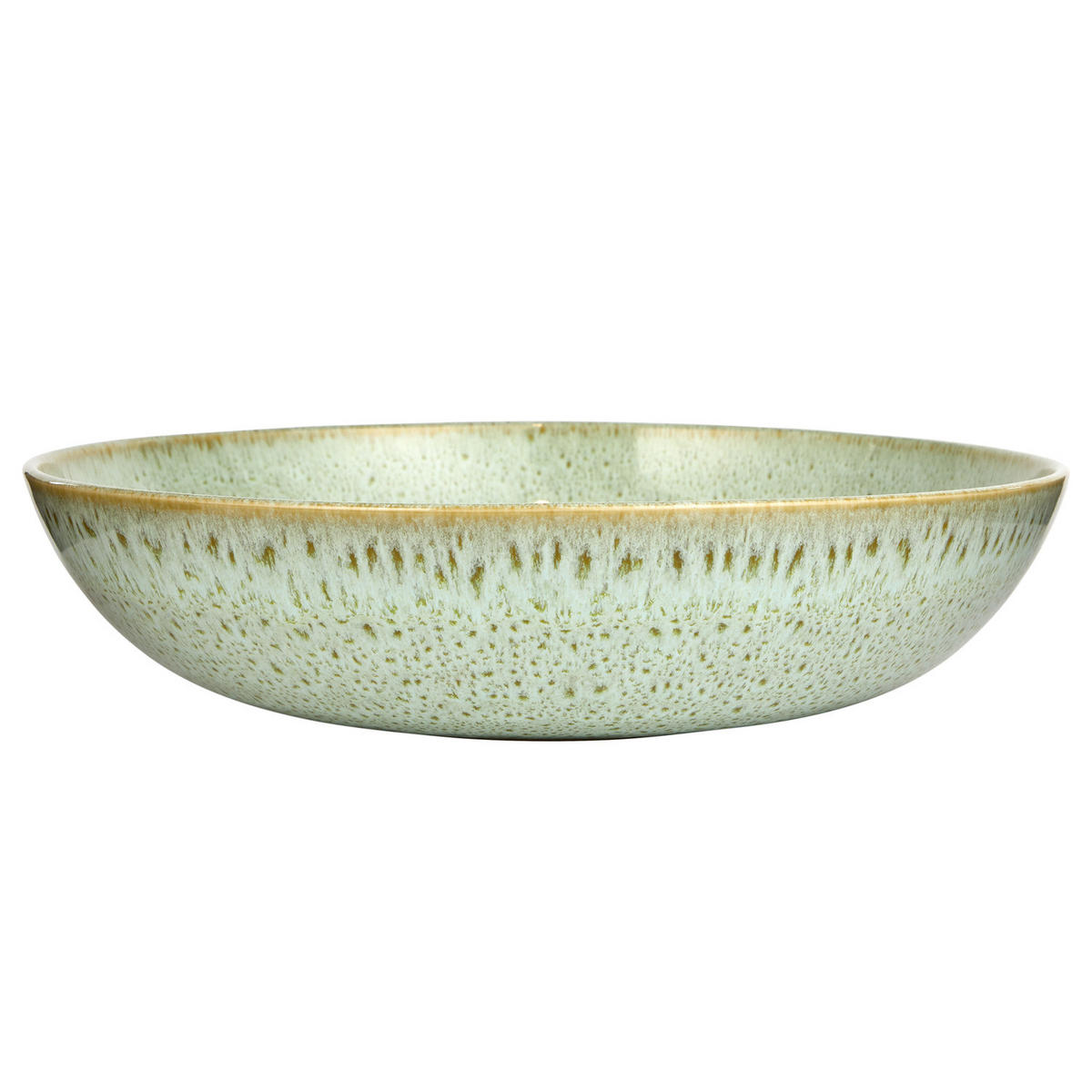 SALATSCHALE Tavira 1,9L - Grün, Keramik (30/30/8cm) - Butlers