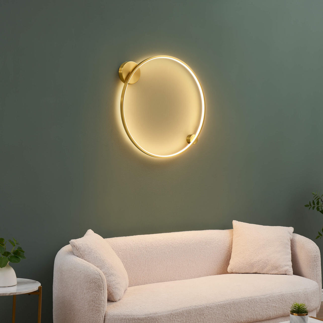 DECKENLEUCHTE Ceira, Messing, 63cm - Goldfarben, Metall (63/60/60cm) - KOSILUM