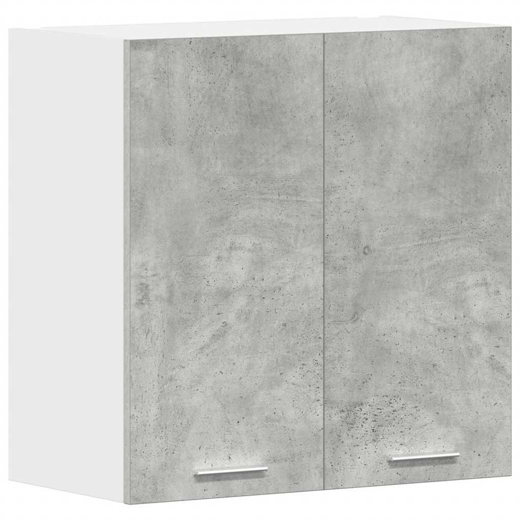 vidaXL Küchenoberschrank Grau 60x60x31 cm