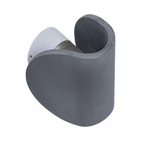 LED WANDLEUCHTE TIMO Beton Grau - Grau, Metall (12.6/15.7/12.4cm) - Globo Lighting