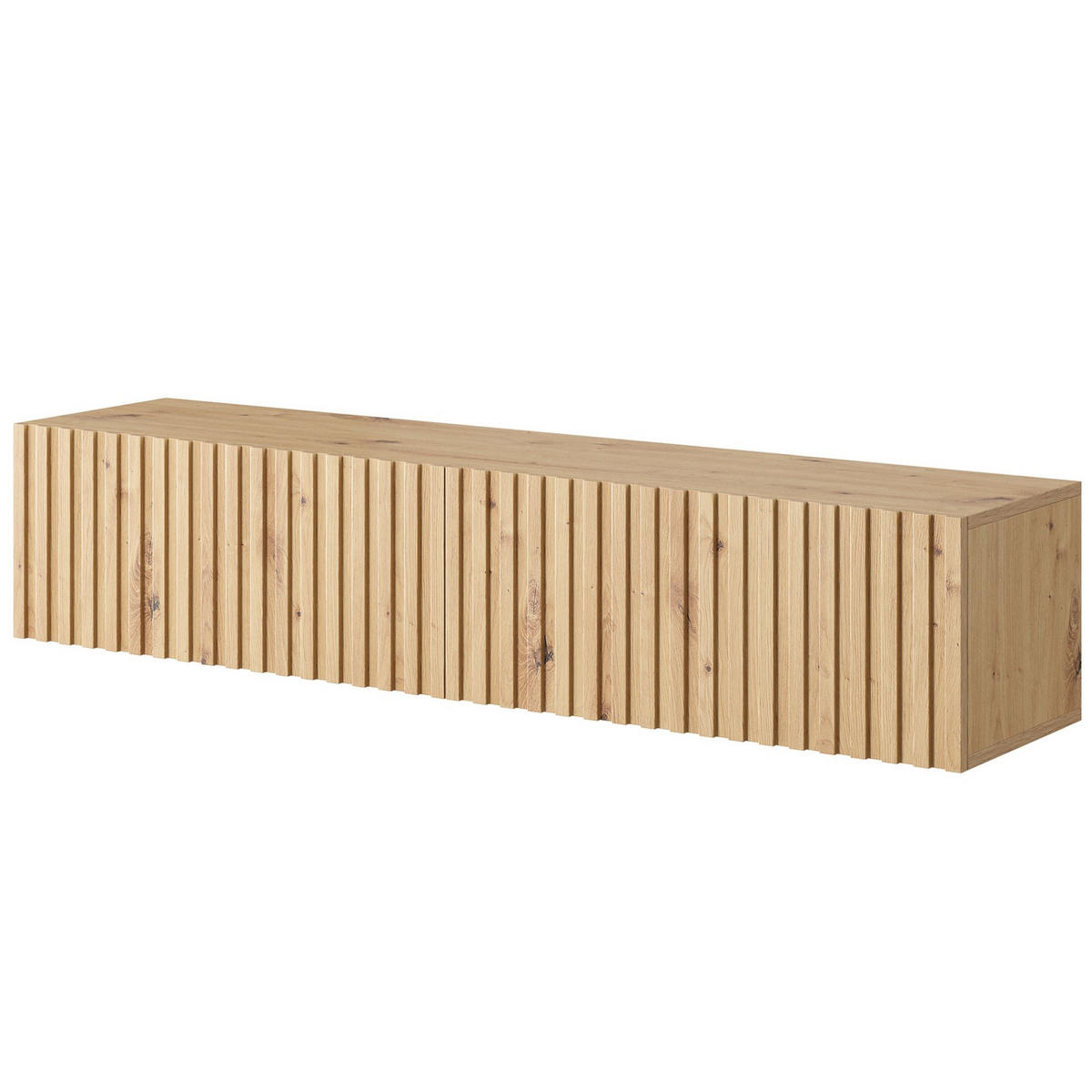 TV-HÄNGEBOARD Telire Eiche 138,6 cm - Eiche Artisan, Holzwerkstoff (138.6/30/31.6cm) - Selsey