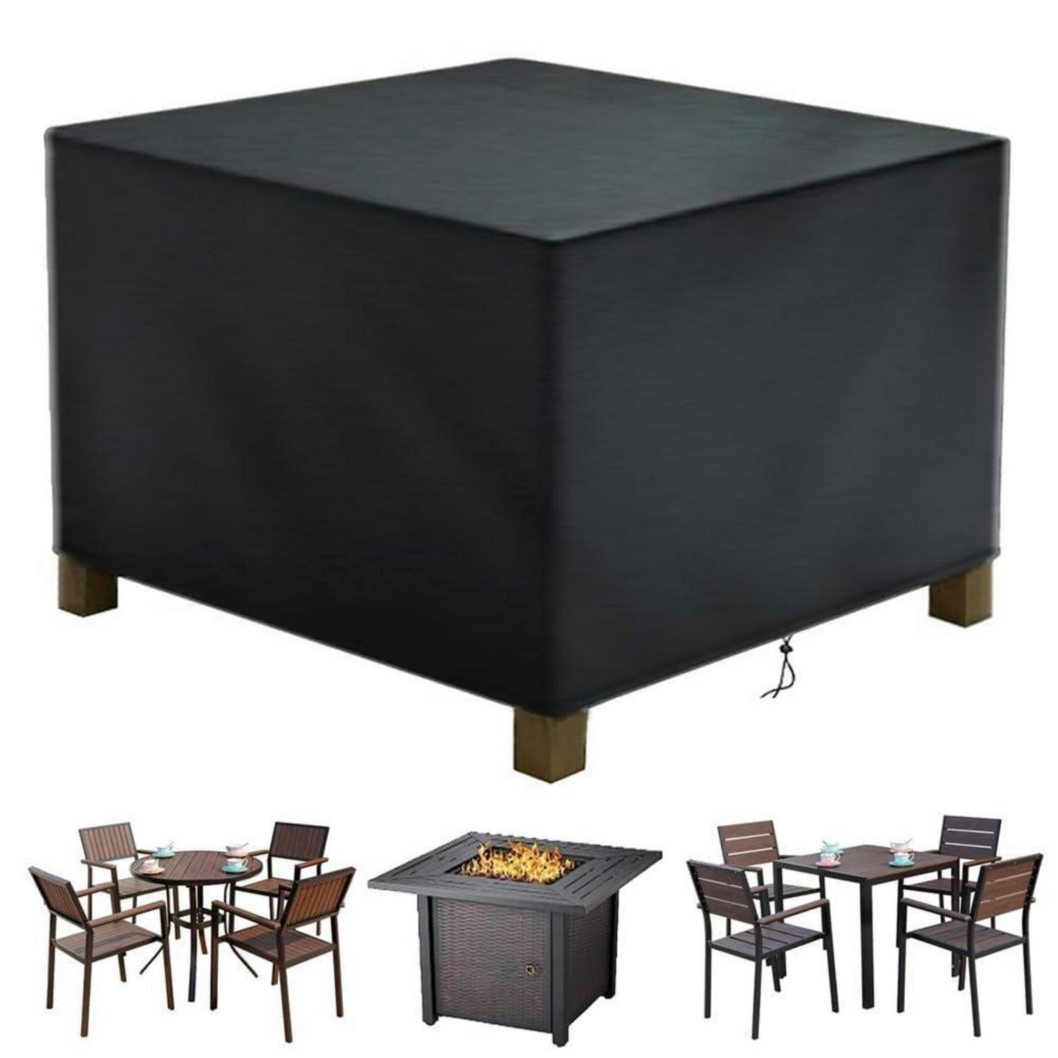 XXXLutz Abdeckhaube Schwarz 120x72x120 cm