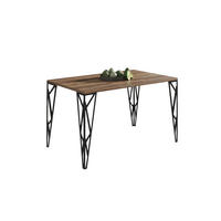 ESSTISCH Rulo bis 210 cm - Mooreichefarben, Holzwerkstoff (130/80/76cm) - Endo-Moebel