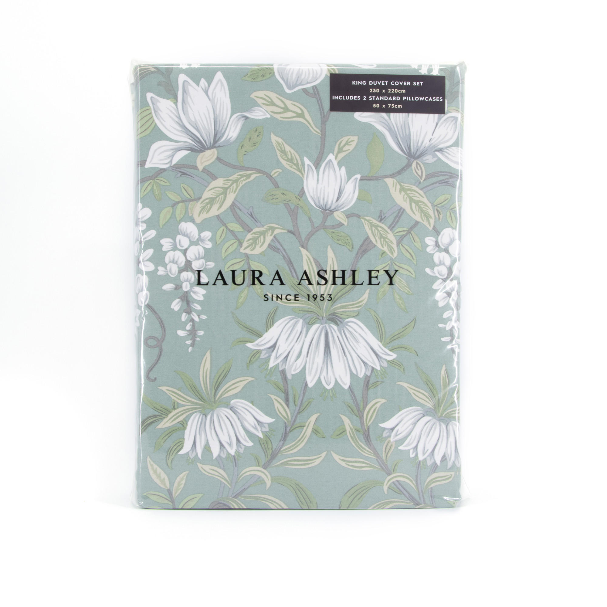 BETTWÄSCHE Parterre 3-Teilig - Grün, Textil (230/220cm) - LAURA ASHLEY