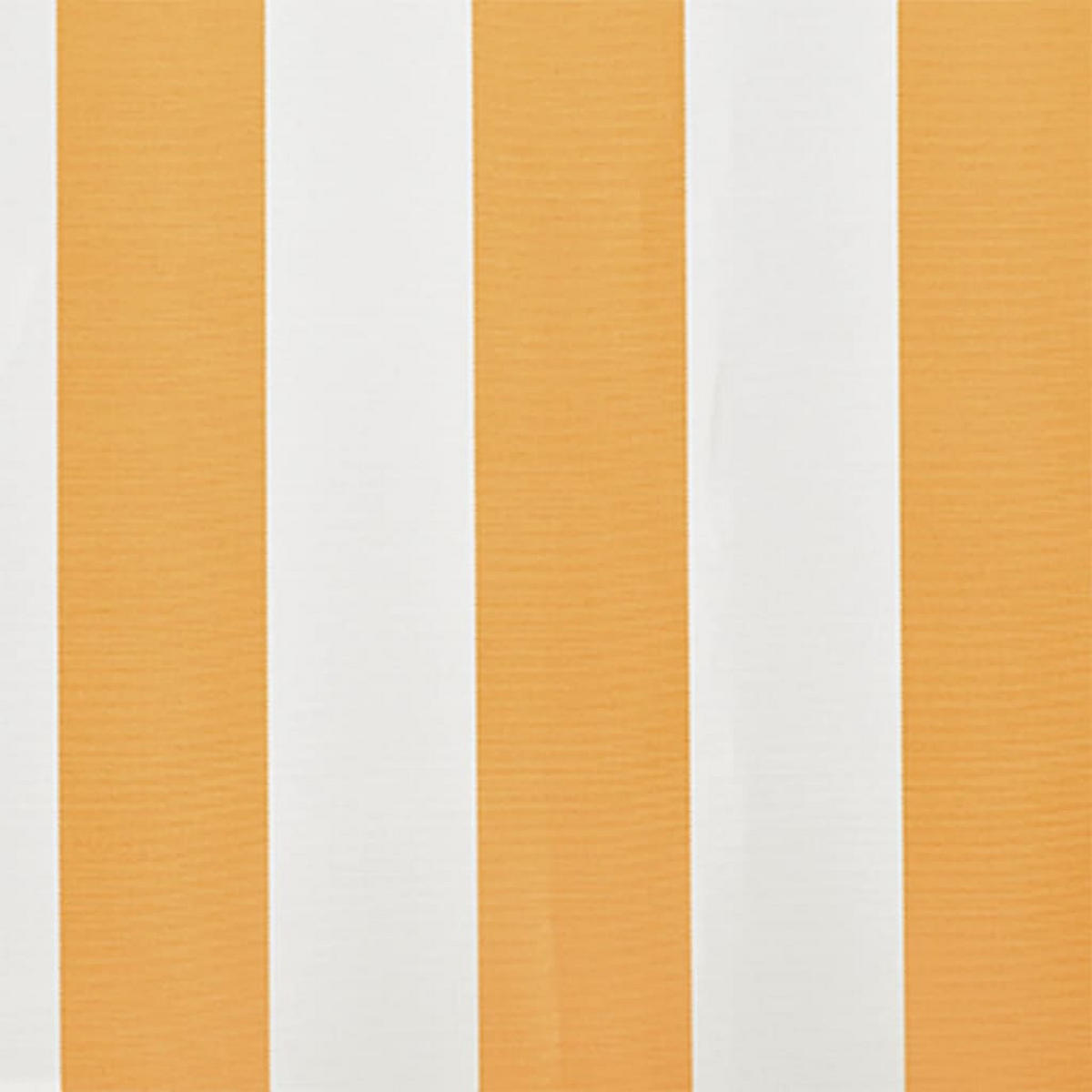 GELENKARMMARKISE ohne Markisenrahmen, 400/300 cm, Gelb & Weiß - Gelb, Textil (300/400cm) - vidaXL