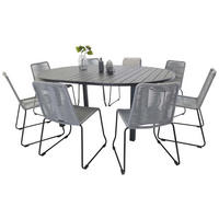 GARTENSET grau - Grau, Holzwerkstoff - ebuy24