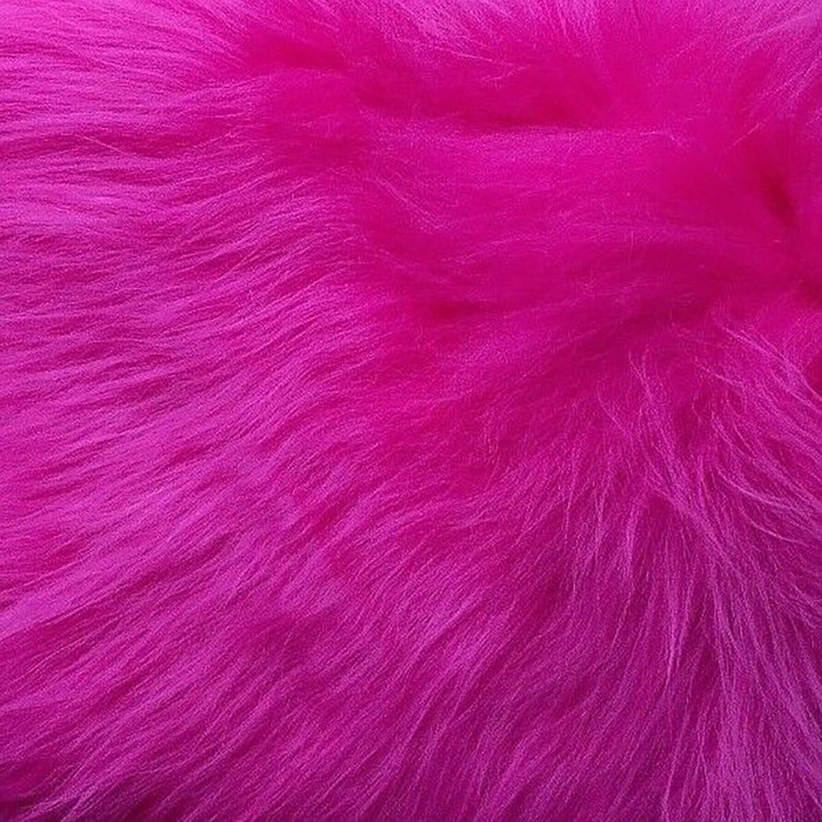 SCHAFFELL Islandfell Fuchsia Pink Langwollig ca. 110 cm - Pink, Fell (65/110cm) - Provellus