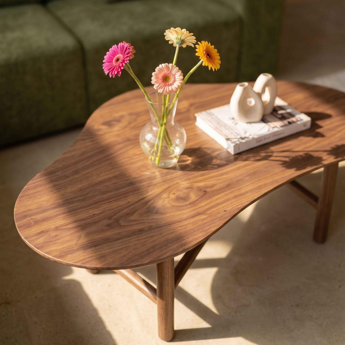 COUCHTISCH, Braun - Braun, Holzwerkstoff (60/100/38cm) - Oviala