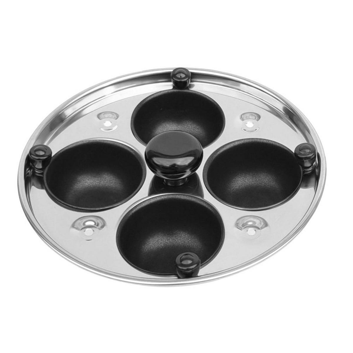 PFANNE Silber 20/20/5.5 cm KB7606 - Silberfarben, Metall (20cm) - Klausberg 