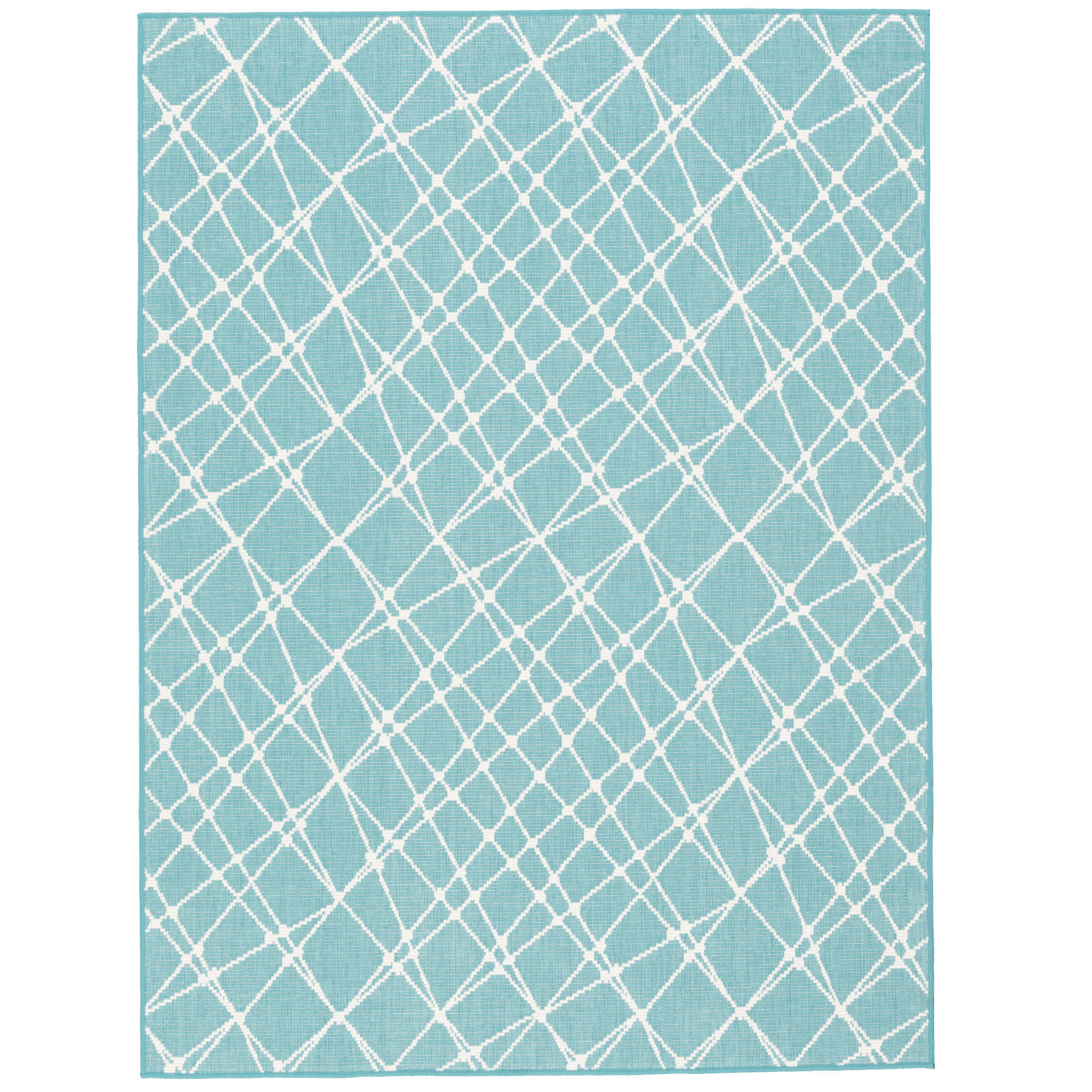 IN- UND OUTDOOR TEPPICH BEIDSEITIG CAPE COD STREIFEN - Mintgrün, Textil (120/160cm) - Pergamon