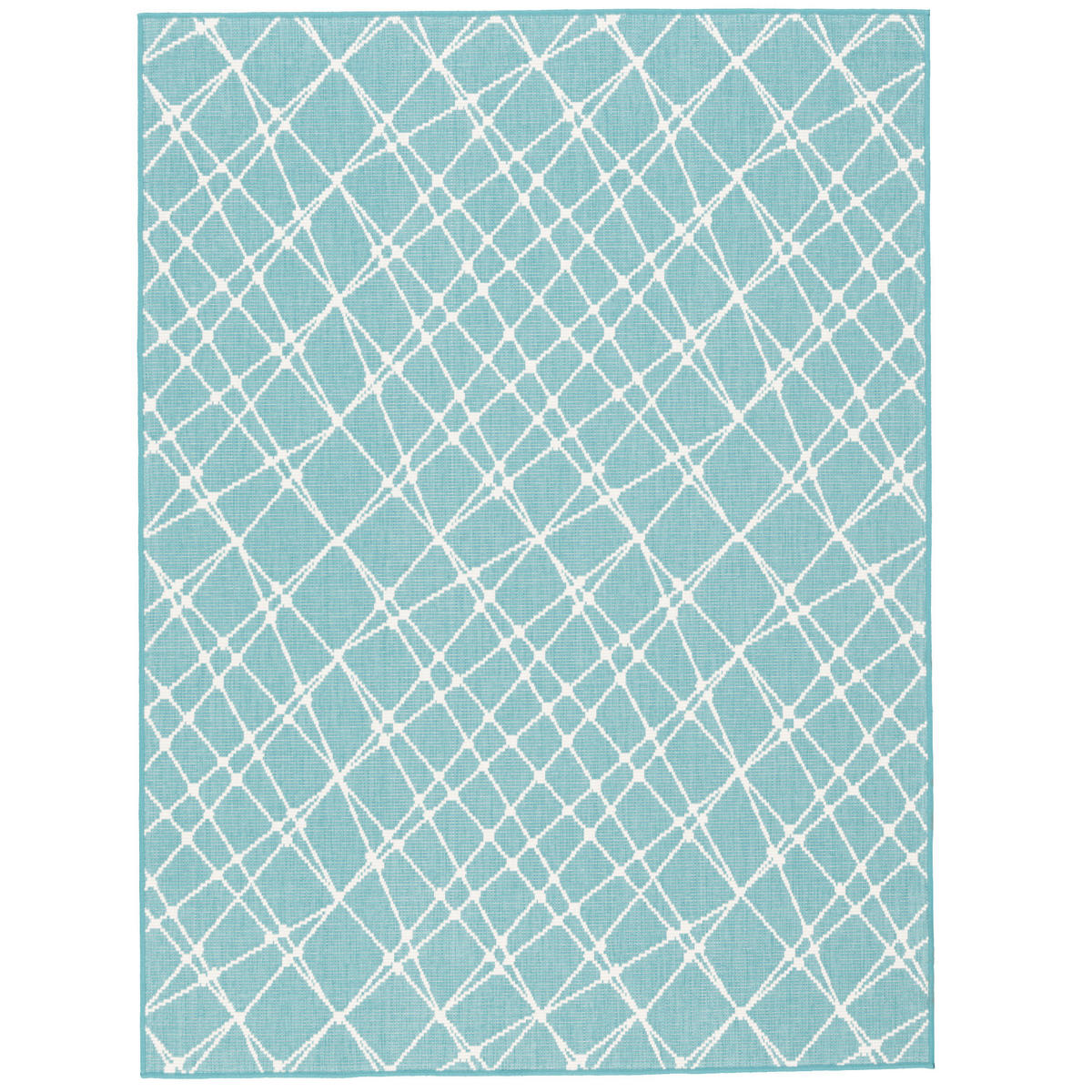 IN- UND OUTDOOR TEPPICH BEIDSEITIG CAPE COD STREIFEN - Mintgrün, Textil (133/190cm) - Pergamon