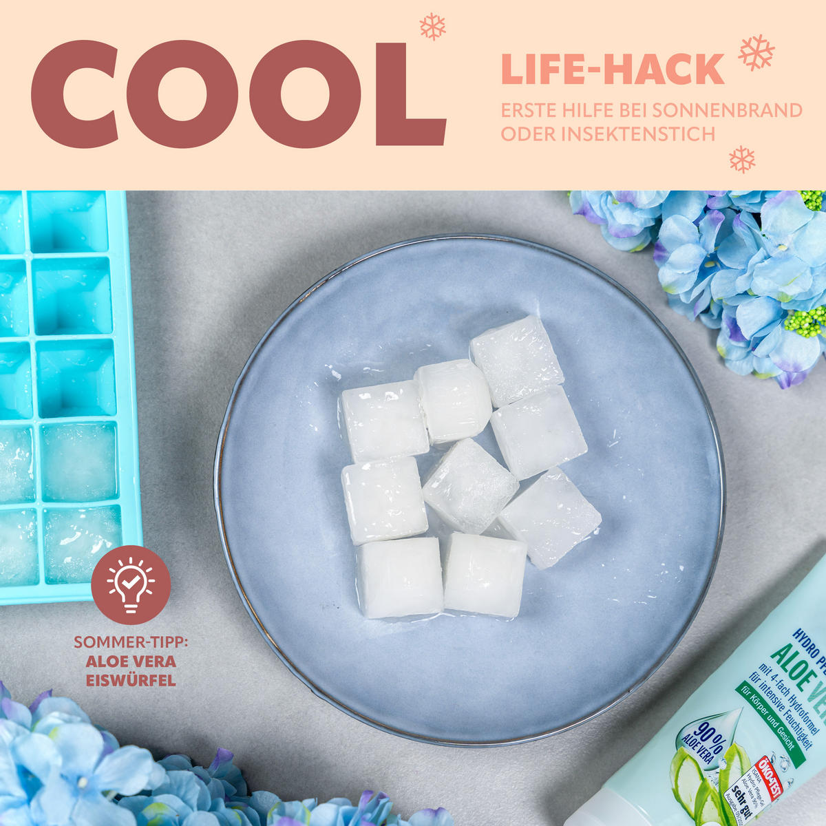 SILIKON-EISWÜRFELFORM 15er-Set, grün, Silikon - Türkis, Kunststoff (11.7/3.5/18.4cm) - bremermann