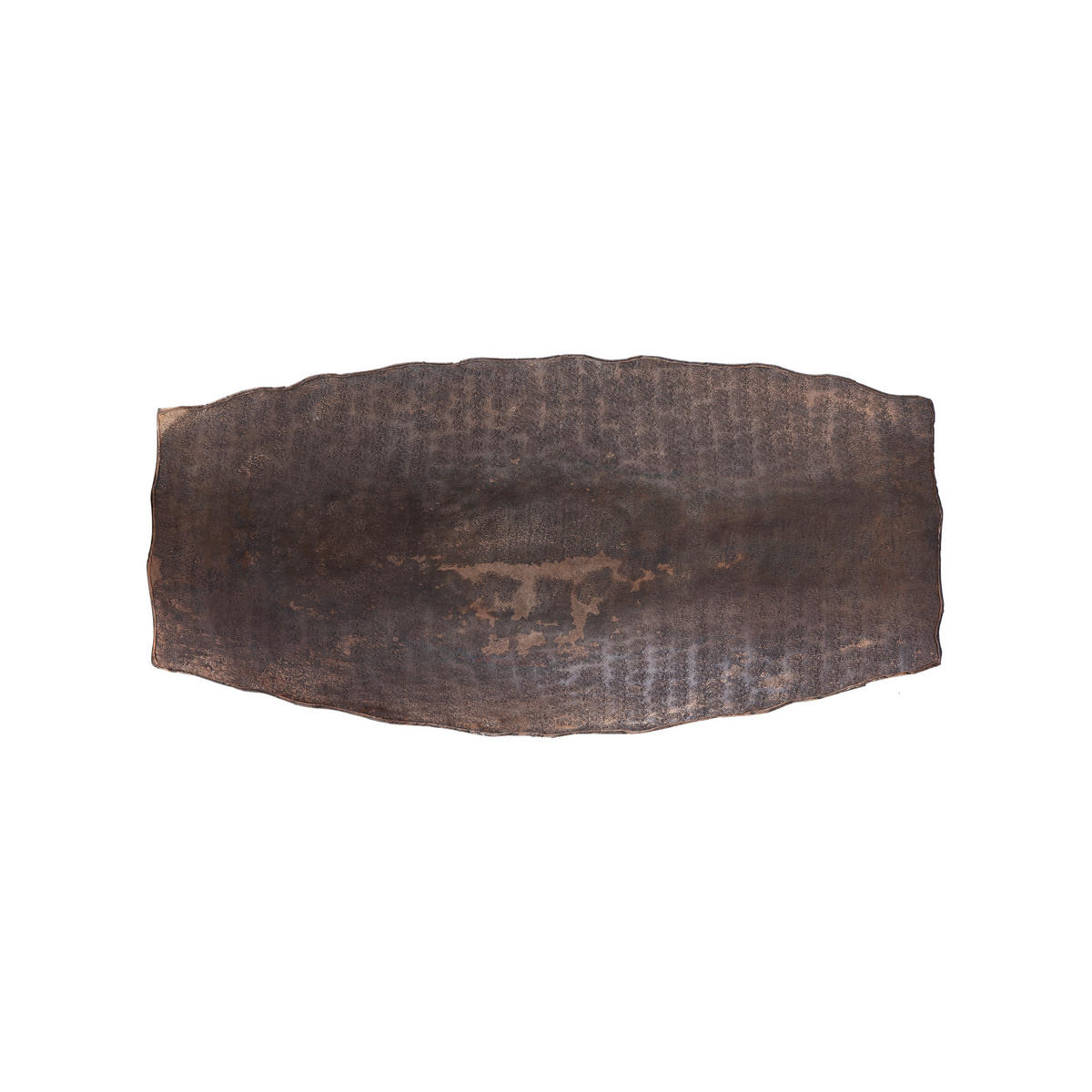 SCHALE Semin Braun 64/32/11.5cm - Braun, Metall (11.5cm) - PTMD Collection