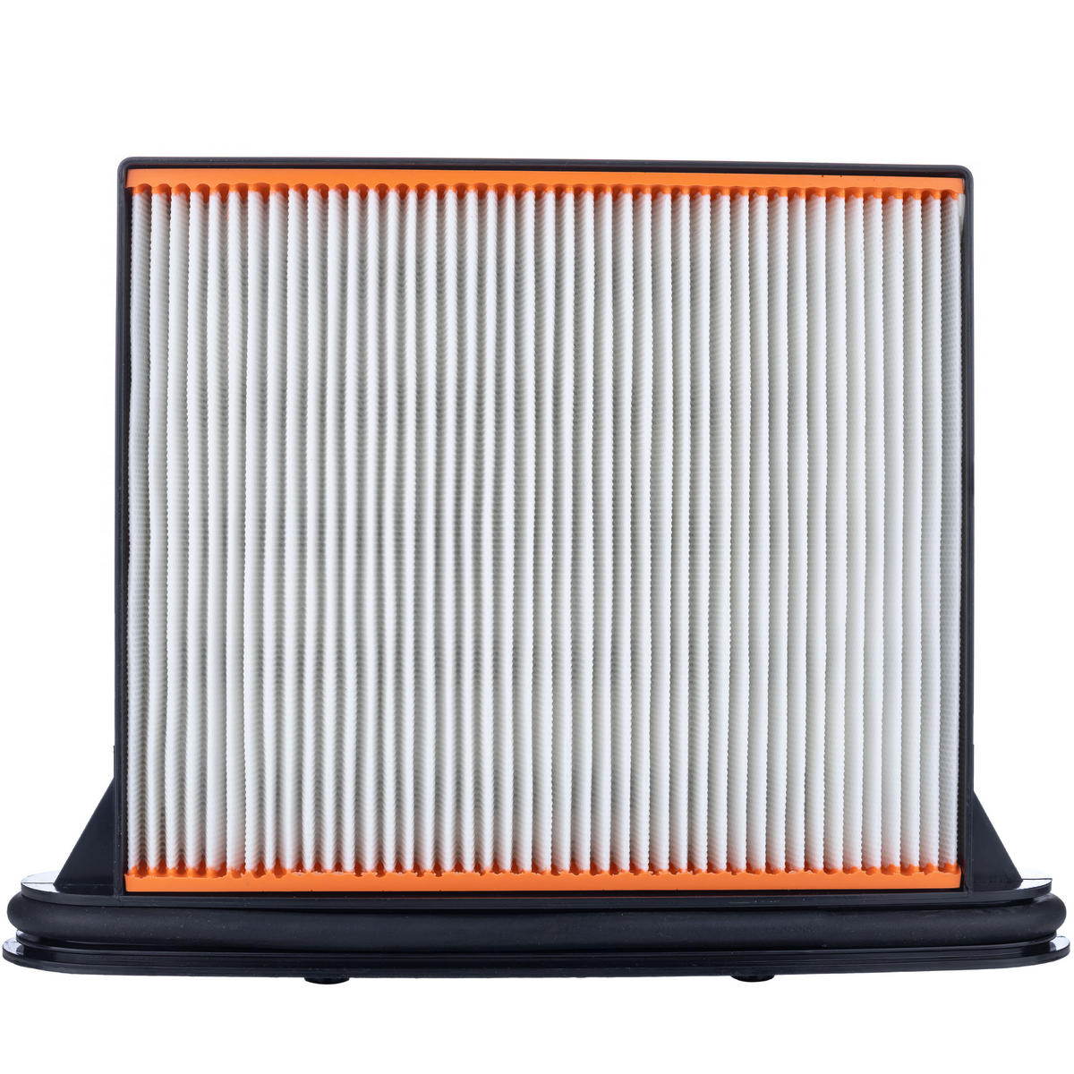 FILTER Faltenfilter, waschbar, mit Dichtung, für Nassbetrieb, 25,7 x 18,6 x 5 cm, Polyester - Multicolor, Kunststoff/Metall (10/10/10cm)