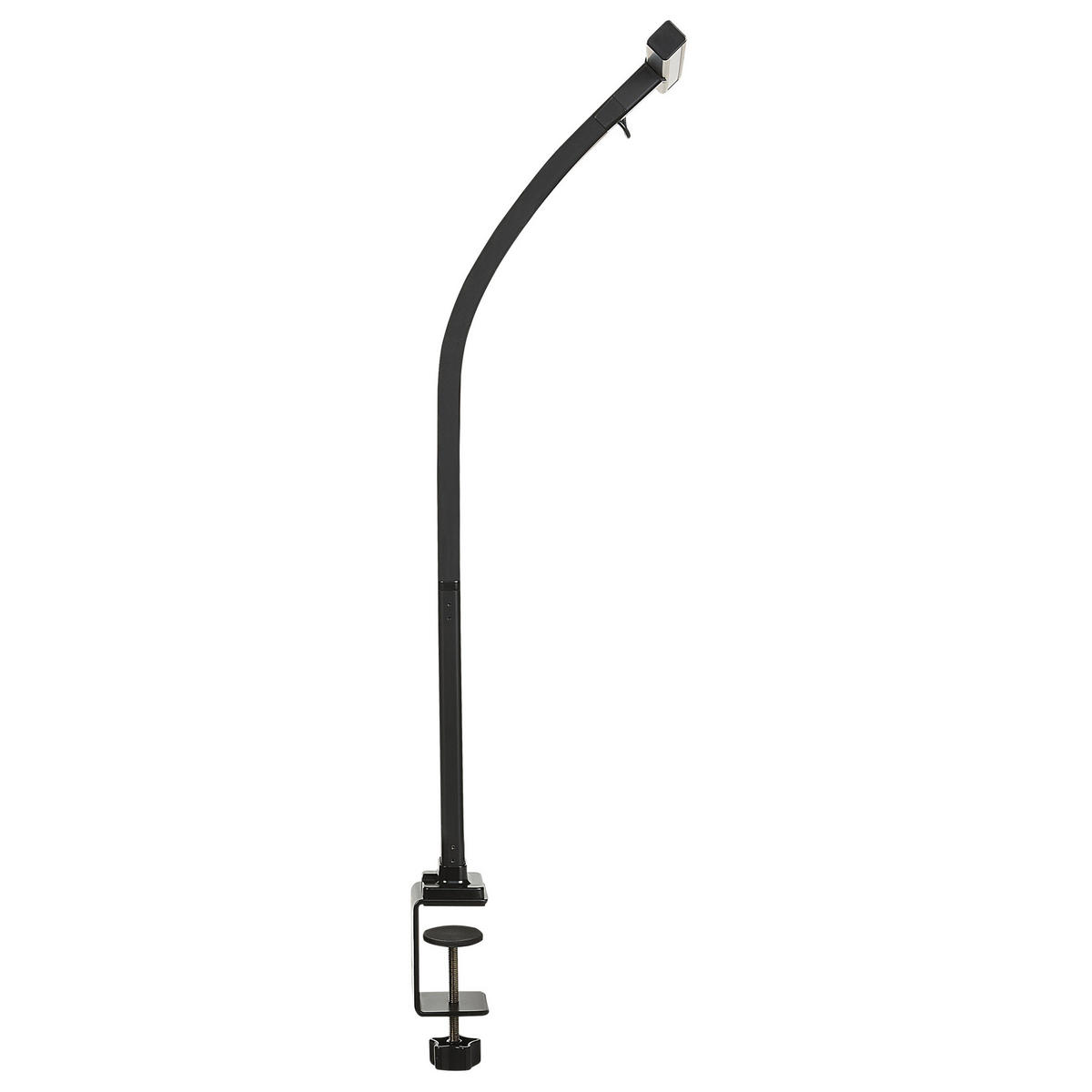 SCHREIBTISCHLAMPE Auriga 48/5/48 cm - Schwarz, Kunststoff (48/5/48cm) - Beliani