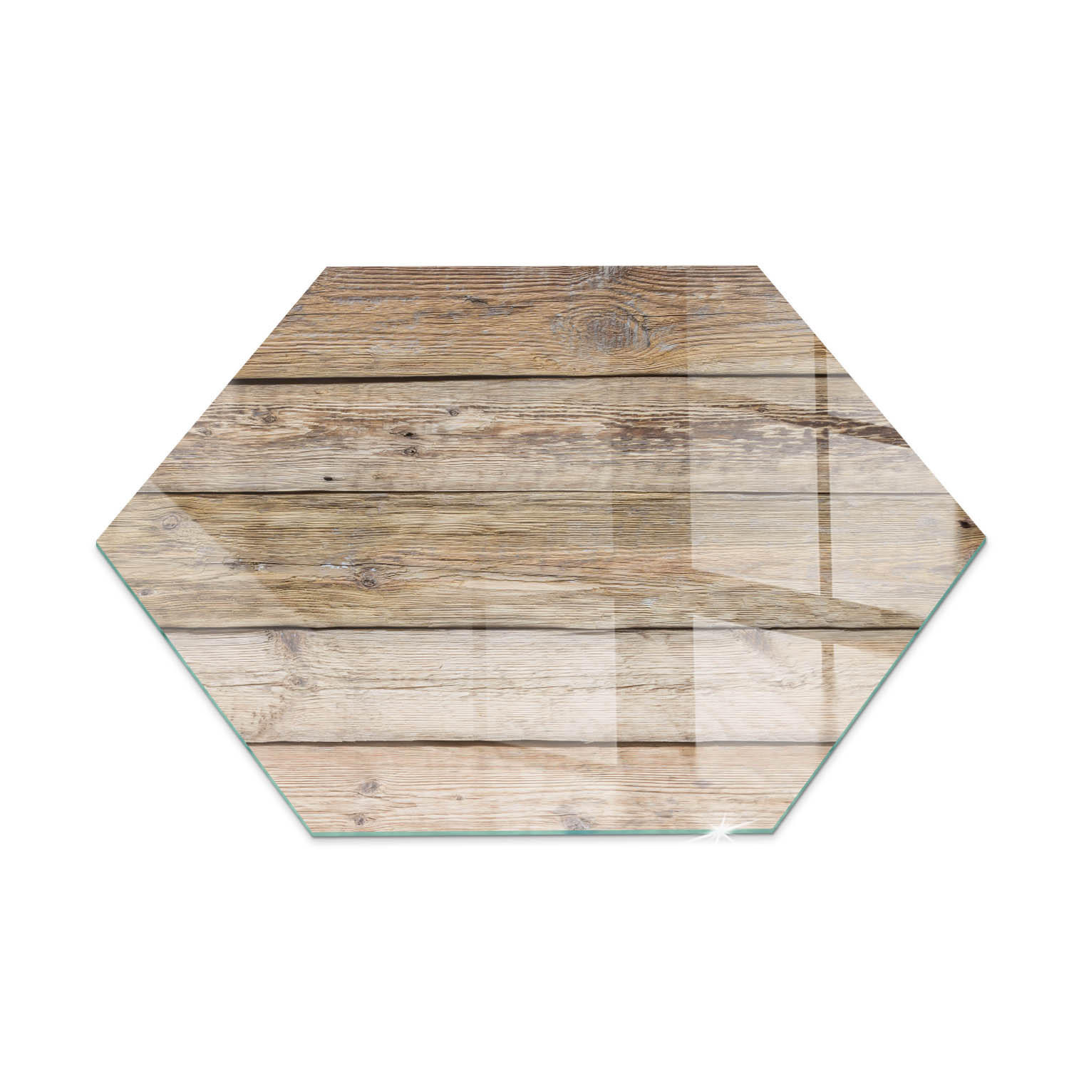 ArtPrintCave Glasplatte Beige 40x40x0.4 cm