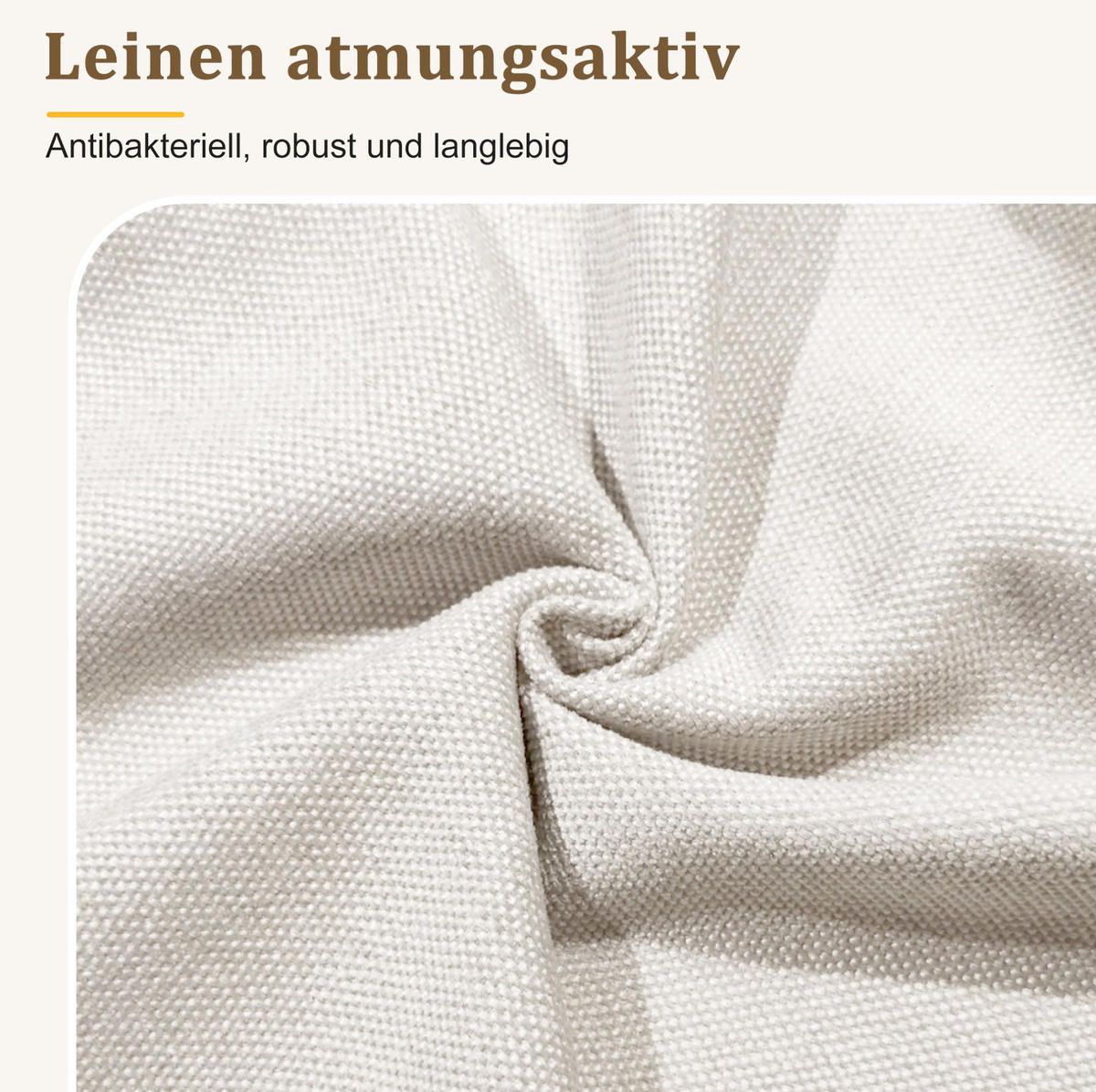 KINDERBETT 90/200 cm aus Leinenstoff mit Stauraum und Lattenrost Beige - Beige, Textil (90/200cm) - Modenvie