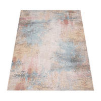 TEPPICH Outdoor Abstrakte Motive Balkon, Terrasse schmutzabweisend Mehrfarbig Rechteckig 60x100 - Multicolor, Textil (60/100cm) - KADIMA DESIGN