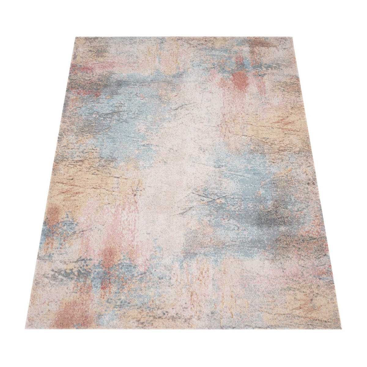 TEPPICH Outdoor Abstrakte Motive Balkon, Terrasse schmutzabweisend Mehrfarbig Rechteckig 60x100 - Multicolor, Textil (60/100cm) - KADIMA DESIGN