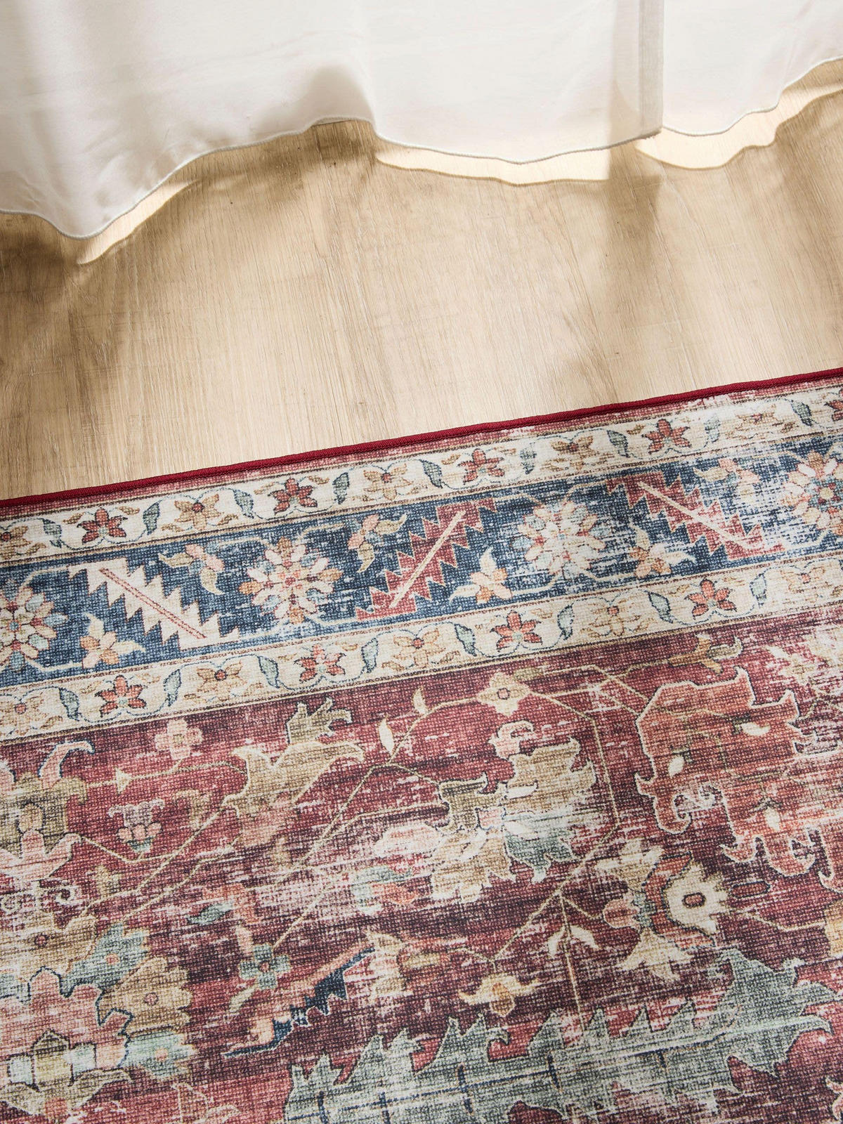 VINTAGE-TEPPICH George waschbar 60x120 cm - Multicolor, Kunststoff (60/120cm) - benuta