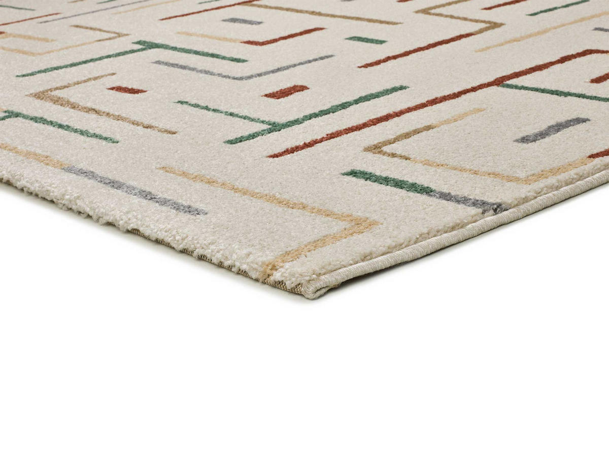 WEBTEPPICH beige und mehrfarbig Beruti 80/150 cm - Beige/Multicolor, Naturmaterialien/Textil (80/150cm) - Atticgo