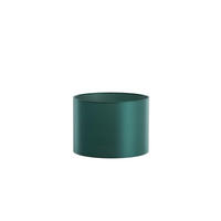 LAMPENSCHIRM Imani Grün Ø25/18 cm - Grün, Textil (25/25/18cm) - Light & Living
