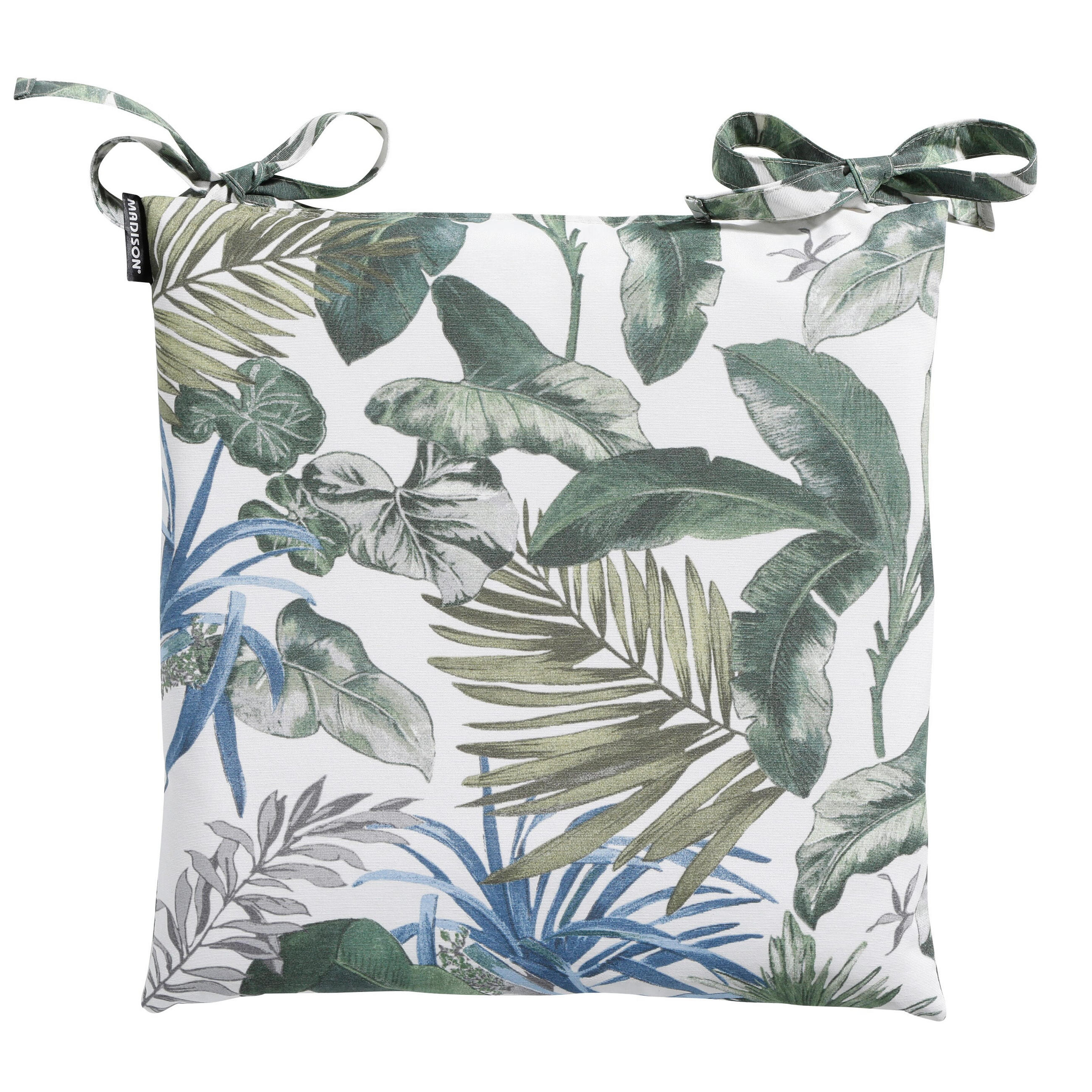 SITZKISSEN Bliss 46/46 cm 4er-Set - Blau, Textil (46/6/46cm) - Madison