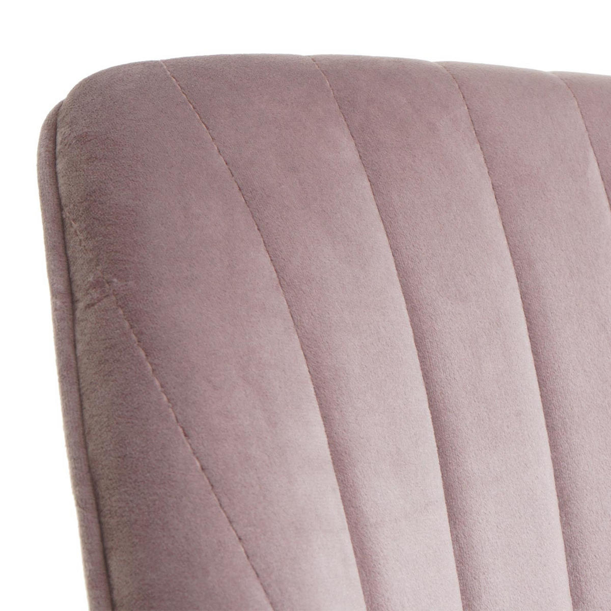 BÜROSTUHL MIT ARMLEHNE Altrosa - Altrosa, Textil (58/87/58cm) - MCW