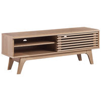 TV-MÖBEL Hellbraun TOLEDO 35/117/44 cm - Hellbraun, Holzwerkstoff (117/44/35cm) - Beliani
