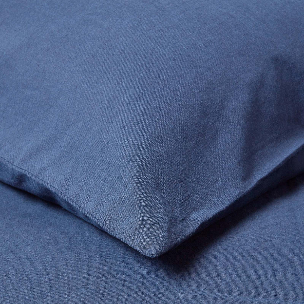 KISSENBEZUG Leinen - Dunkelblau, Textil (40/80cm) - Homescapes