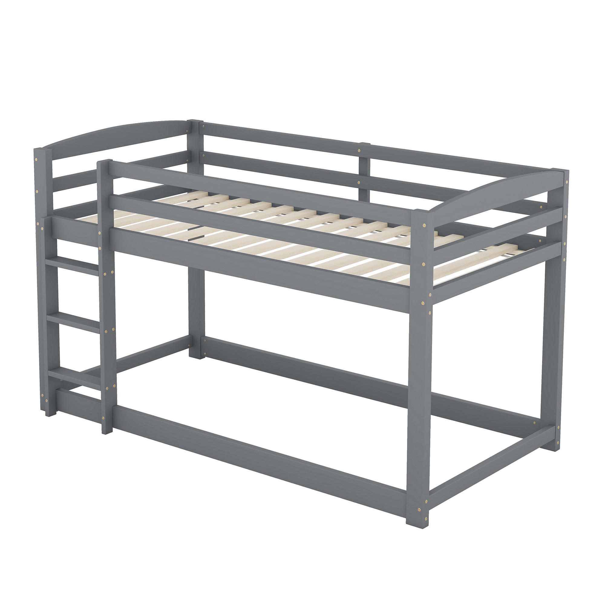 Wishdor Etagenbett Grau 90x200 cm