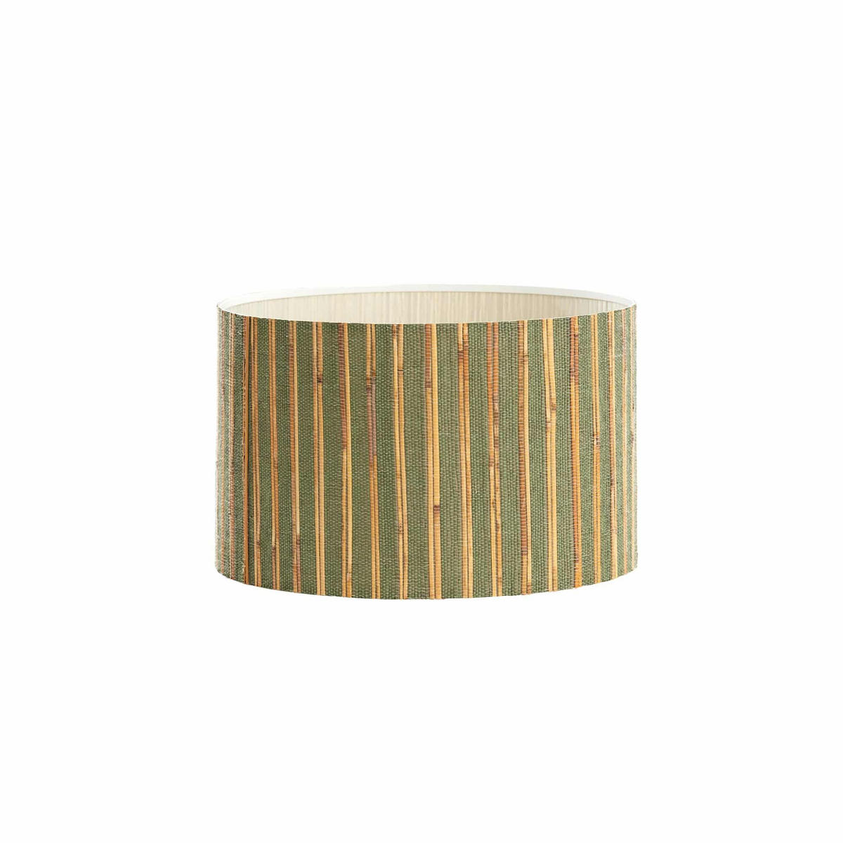 LAMPENSCHIRM Simno Grün 40/40/25 cm - Grün, Holz (40/40/25cm) - Light & Living