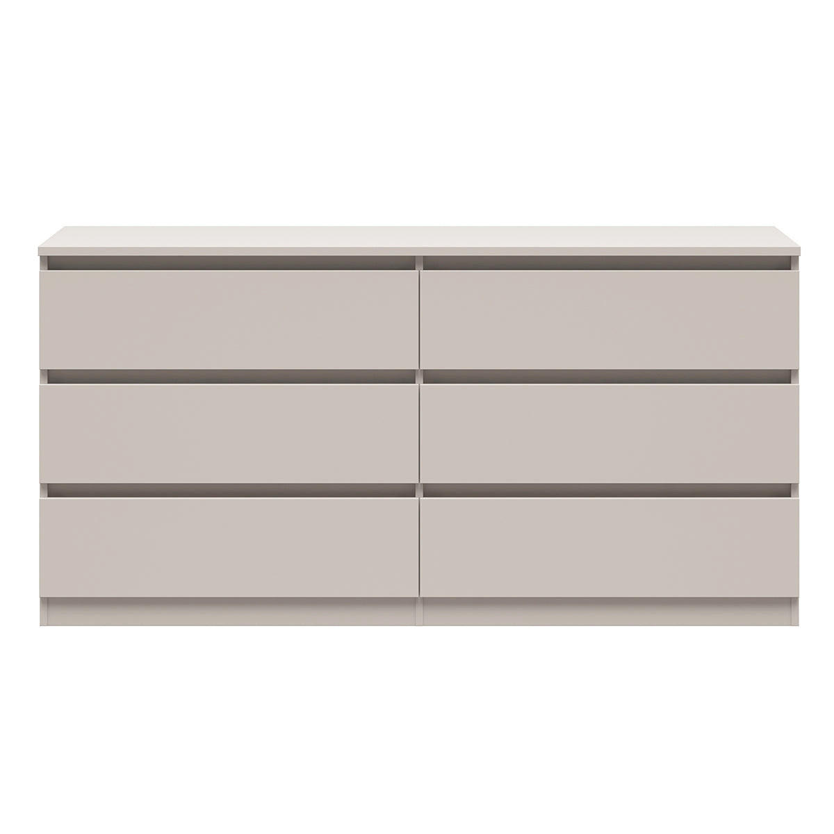 KOMMODE Edwin Kaschmir - Beige, Holzwerkstoff (150/75.5/45cm) - Petits-meubles